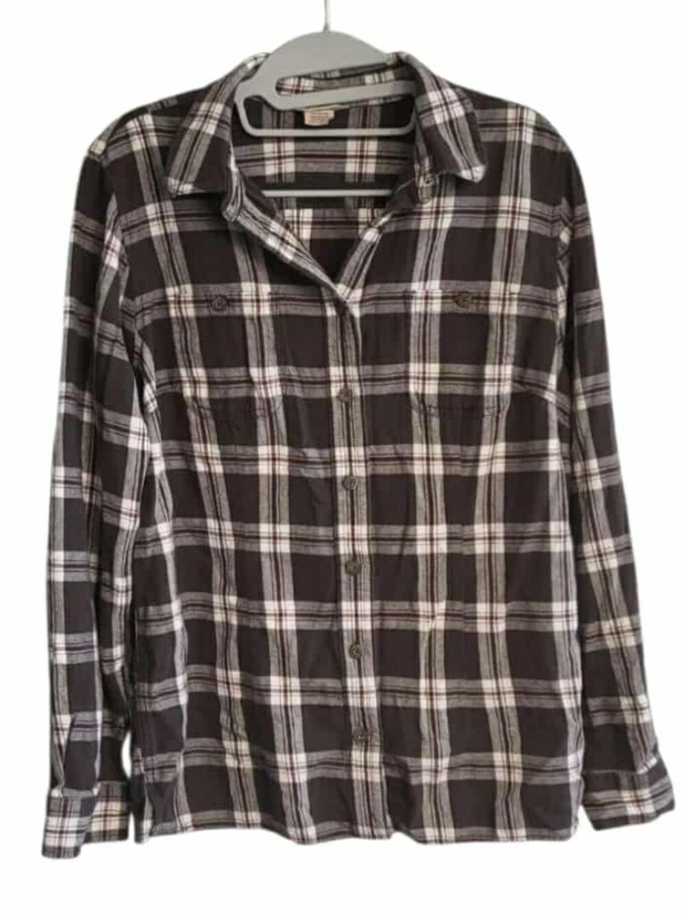 Duluth Trading Co Plaid Button Up Shirt M Rustic Cowgirl